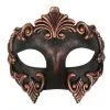 Tom Foolery Lorenzo Copper & Black Eye Mask -All Props Sales lorenzo copper black eye mask 952302