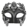 Tom Foolery NICHOLAS Roman Black And Silver Eye Mask -All Props Sales nicholas roman black and silver eye mask 341427