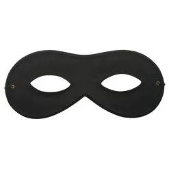 Tom Foolery Round Black Eye Mask