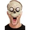 Skeleton Mask, White, Pvc 2 Skeleton Mask, White, Pvc -All Props Sales skeleton mask white pvc 731297