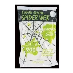 Fun World Super Glow Spider Web