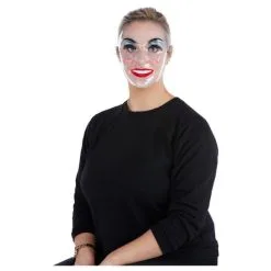 Transparent Mask, Female, Clear