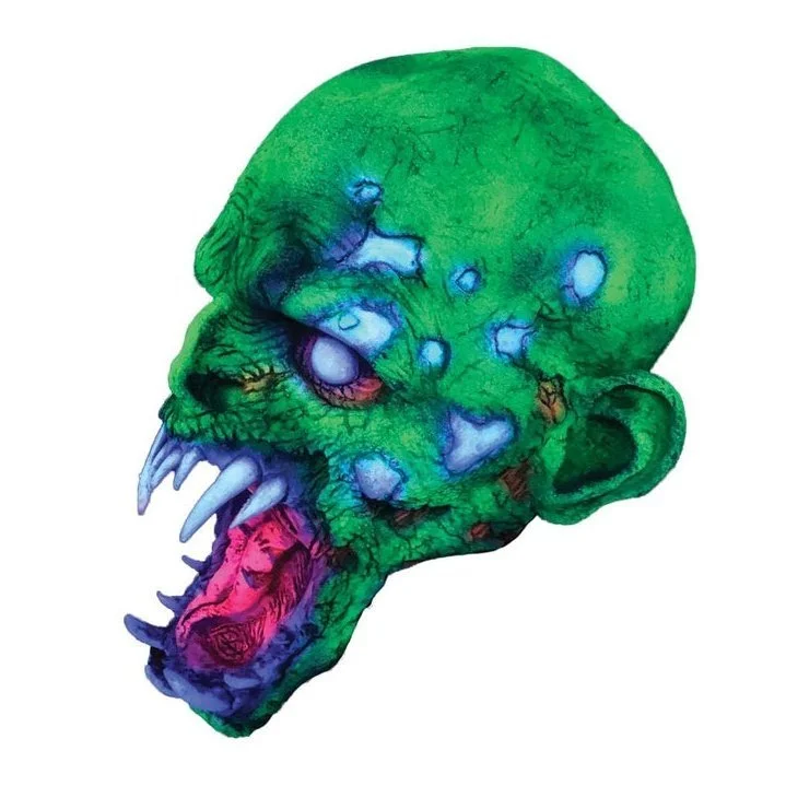 Morris Costumes Uv Schell Shocked Latex Mask 4 Morris Costumes Uv Schell Shocked Latex Mask - Image 2