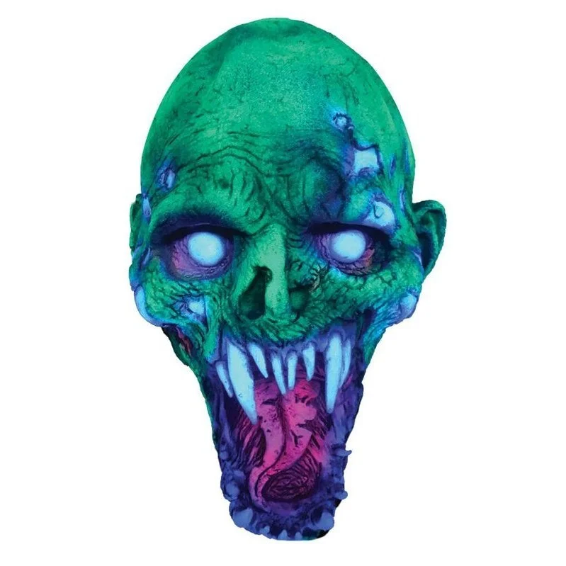 Morris Costumes Uv Schell Shocked Latex Mask 3 Morris Costumes Uv Schell Shocked Latex Mask