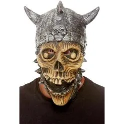 Viking Skeleton Latex Mask