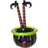 Balloon Agencies Witches Striped Legs Inflatable Cauldron Cooler 2 Balloon Agencies Witches Striped Legs Inflatable Cauldron Cooler -All Props Sales witches striped legs inflatable cauldron cooler 211570