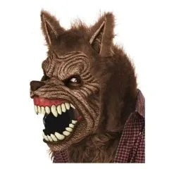 California Costumes Wolf Werewolf Full Moon Adult Ani Motion Mask
