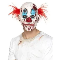Zombie Clown Mask, Foam Latex